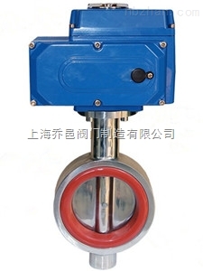 D971Si對(duì)夾式硅膠密封電動(dòng)衛(wèi)生級(jí)蝶閥