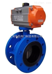 D641J氣動法蘭式襯膠蝶閥