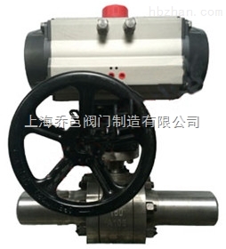 Q661F加長型氣動焊接高壓球閥