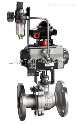 Q641氣動法蘭球閥