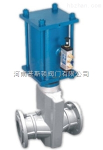 GJ6K41X常開型氣動管夾閥