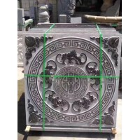 浮雕壁畫、線雕壁畫、透雕壁畫、梅蘭竹菊荷青石壁畫
